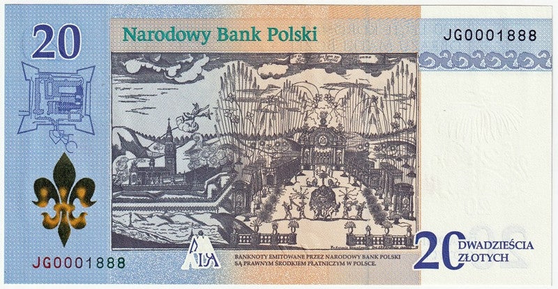 20 zł 300-lecie koronacji obrazu Matki Bożej JG0001888
