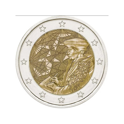 2 euro Estonia 35 lat programu Erasmus 2022
