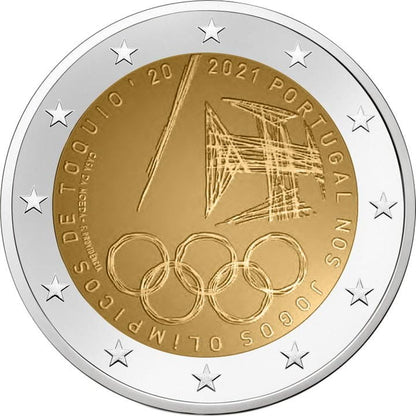 2 euro Portugalia Olimpiada w Tokio 2021