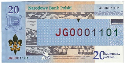 20 zł 300-lecie koronacji obrazu Matki Bożej JG0001101