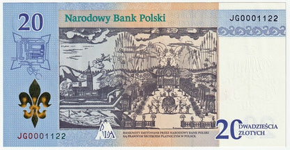 20 zł 300-lecie koronacji obrazu Matki Bożej JG0001122